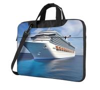 GDSHJKLW 13 Inch Laptop Shoulder Bag For Men Women,Waterproof Briefcase Messenger Bag Cruise Ship Laptop Sleeve Bag W/Strap Handle