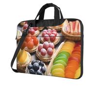 GDSHJKLW 13 Inch Laptop Shoulder Bag For Men Women,Waterproof Briefcase Messenger Bag Fresh Sweet Tarts Laptop Sleeve Bag W/Strap Handle