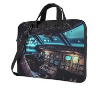 GDSHJKLW 14 Inch Laptop Shoulder Bag For Men Women,Waterproof Briefcase Messenger Bag Airplane Cockpit1 (1)_看图王 Laptop Sleeve Bag W/Strap Handle