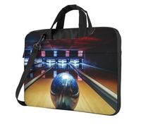 GDSHJKLW 14 Inch Laptop Shoulder Bag For Men Women,Waterproof Briefcase Messenger Bag Bowling Laptop Sleeve Bag W/Strap Handle