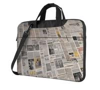 GDSHJKLW 14 Inch Laptop Shoulder Bag For Men Women,Waterproof Briefcase Messenger Bag Newspaper Laptop Sleeve Bag W/Strap Handle