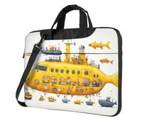 GDSHJKLW 14 Inch Laptop Shoulder Bag For Men Women,Waterproof Briefcase Messenger Bag Submarine Laptop Sleeve Bag W/Strap Handle