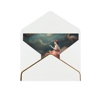 GDSHJKLW A night of miracles and magic Greeting Card with White Envelopes, 4x6 Thinking of You Cards Happy Birthday Wedding Invitation Blank Note Card for All Occasions