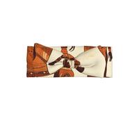 GDSHJKLW African Tribal Woman Baby Bows Headbands,Super Stretchy Soft Baby Girl Headbands Handmade Newborn Head Bands Hair Accessories For Babies Infant Toddler