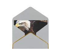 GDSHJKLW An Eagle Greeting Card with Light Grey Envelopes, 4x6 Thinking of You Cards Happy Birthday Wedding Invitation Blank Note Card for All Occasions