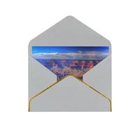 GDSHJKLW Beauty Grand Canyon Greeting Card with Light Grey Envelopes, 4x6 Thinking of You Cards Happy Birthday Wedding Invitation Blank Note Card for All Occasions