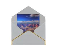 GDSHJKLW Beauty Grand Canyon Greeting Card with Light Grey Envelopes, 4x6 Thinking of You Cards Happy Birthday Wedding Invitation Blank Note Card for All Occasions