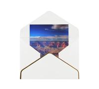 GDSHJKLW Beauty Grand Canyon Greeting Card with White Envelopes, 4x6 Thinking of You Cards Happy Birthday Wedding Invitation Blank Note Card for All Occasions