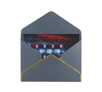 GDSHJKLW Bowling Greeting Card with Black Envelopes, 4x6 Thinking of You Cards Happy Birthday Wedding Invitation Blank Note Card for All Occasions