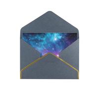 GDSHJKLW Cool star river Greeting Card with Black Envelopes, 4x6 Thinking of You Cards Happy Birthday Wedding Invitation Blank Note Card for All Occasions