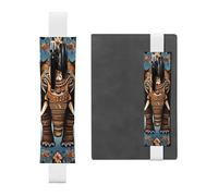 GDSHJKLW Elephant Pattern Elastic Band Pen Holder Detachable Pu Leather Pen Sleeve Pouch Journal Pencil Holder Pencil Case Office Supplies Gift For Hardcover Journals Notebooks Planners