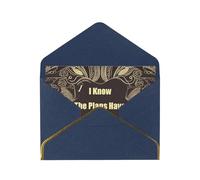 GDSHJKLW I Know The Plans Have You Declares Lord Greeting Card with Blue Envelopes, 4x6 Thinking of You Cards Happy Birthday Wedding Invitation Blank Note Card for All Occasions