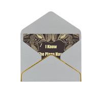 GDSHJKLW I Know The Plans Have You Declares Lord Greeting Card with Light Grey Envelopes, 4x6 Thinking of You Cards Happy Birthday Wedding Invitation Blank Note Card for All Occasions