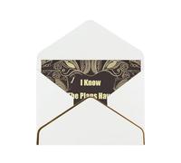 GDSHJKLW I Know The Plans Have You Declares Lord Greeting Card with White Envelopes, 4x6 Thinking of You Cards Happy Birthday Wedding Invitation Blank Note Card for All Occasions