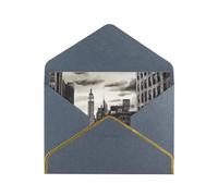 GDSHJKLW Love from New York Greeting Card with Black Envelopes, 4x6 Thinking of You Cards Happy Birthday Wedding Invitation Blank Note Card for All Occasions