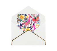 GDSHJKLW Mexican Otomi Animals Greeting Card with White Envelopes, 4x6 Thinking of You Cards Happy Birthday Wedding Invitation Blank Note Card for All Occasions