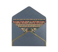 GDSHJKLW Native American1 Greeting Card with Black Envelopes, 4x6 Thinking of You Cards Happy Birthday Wedding Invitation Blank Note Card for All Occasions