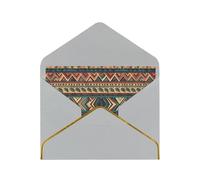 GDSHJKLW Native American1 Greeting Card with Light Grey Envelopes, 4x6 Thinking of You Cards Happy Birthday Wedding Invitation Blank Note Card for All Occasions