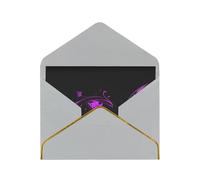 GDSHJKLW purple and black butterfly Greeting Card with Light Grey Envelopes, 4x6 Thinking of You Cards Happy Birthday Wedding Invitation Blank Note Card for All Occasions