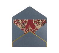 GDSHJKLW Red crown Greeting Card with Black Envelopes, 4x6 Thinking of You Cards Happy Birthday Wedding Invitation Blank Note Card for All Occasions