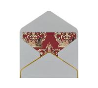 GDSHJKLW Red crown Greeting Card with Light Grey Envelopes, 4x6 Thinking of You Cards Happy Birthday Wedding Invitation Blank Note Card for All Occasions