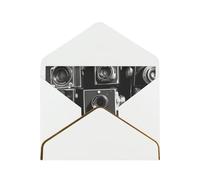 GDSHJKLW Retro Cool Camera Collection Greeting Card with White Envelopes, 4x6 Thinking of You Cards Happy Birthday Wedding Invitation Blank Note Card for All Occasions
