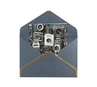 GDSHJKLW Retro Cool Camera Collection1 Greeting Card with Black Envelopes, 4x6 Thinking of You Cards Happy Birthday Wedding Invitation Blank Note Card for All Occasions