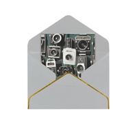 GDSHJKLW Retro Cool Camera Collection1 Greeting Card with Light Grey Envelopes, 4x6 Thinking of You Cards Happy Birthday Wedding Invitation Blank Note Card for All Occasions