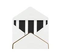 GDSHJKLW stripes black white Greeting Card with White Envelopes, 4x6 Thinking of You Cards Happy Birthday Wedding Invitation Blank Note Card for All Occasions