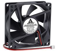 GDSTIME 4500RPM 8cm 80mm x 80mm x 25mm 12v Big Airflow High Speed Dual Ball Bearing Brushless DC Cooling Fan