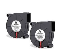 GDSTIME 5015 12V Blower Fan 2 x 50mm Blower Fan Turbo Radial Cooling Fans