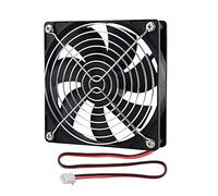 GDSTIME 5V 120mm Computer Fan 2PIN 120mm x 25mm Brushless Cooling Fan | 12025 1500RPM 56.7CFM High Airflow for Game Console, Router, Projector