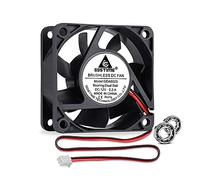 GDSTIME 60mm Computer Fan 12V PC Cooling Fan 2 Pin 60 x 25mm DC Brushless Dual Ball Bearing 4500 RPM 22.7 CFM High Performance Cooler for Router Projector Ventilation Exhaust