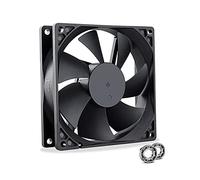 GDSTIME 92mm 24V Fan 92 x 25mm Computer PC Cooling Fan 9225 | Dual Ball Bearing 2500 RPM High Speed Case Cooler For Ventilation 92mm Fans Replacement
