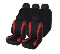 GDUTBC Car Seat Covers Set for Audi A1 A3 A4 A5 A6 A7 A8 A4L A6L A8L Q2 Q3 Q5 Q7 Q5L Sq5/A3 8P/A4 B7 - Universal Car Seat Covers Full Set, Breathable Car Seat Protector, Anti-Slip Durable Accessories