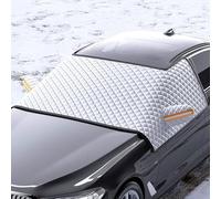 GDUTBC Windscreen Covers Frost for VW Polo 2003-2016 2017 2018 2019, Windshield Frost Cover Ice Snow Shield with Side Mirror Cover, Winter Snow, Ice, Frost, Sun, UV Protection