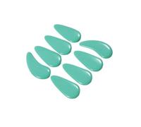 GDUZISZ Zither or Guzheng, 8 Pieces String Accessories, Practice Guitar, Guzheng, Fingernails Fingerstyle Instruments, Plectrum For Plectrum Bass (Blue)