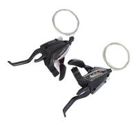 GDWD EF5007 3 x 7 Speed Bike Shift Brake Lever Set,V-Brake Shifter Combo Lever Left Right, Bicycle Accessories Easy Installation