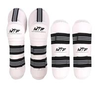 GDXTA Taekwondo Shin Guards Forearm Elbow Arm Shin Guards Martial Arts Boxing Kickboxing Karate Sparring Muay Thi Training Gym for Men Women Youth and