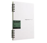GDYJFXVASDGHKJ Wirebound A5 Notebook with PVC Waterproof Cover 100GSM Lined Paper 60 Sheets 120 Pages for School Office Writing Journal (GREEN)
