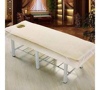Gdzfy Durable Soft Bed Beauty Mattress Topper, Thick Non-slip Elastic Massage Tatami Mat - White 185x70cm(73x28inch)