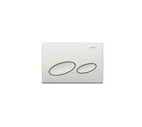Geberit Flush Plate Kappa20 White Plastic Dual Flush System 115228111