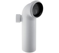 GE Geberit Connection Elbow PP 90° With Additional Connection Left D90/110