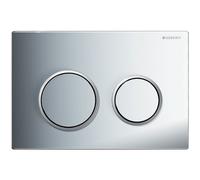 Geberit Flush Plate Kappa21 For Kappa Concealed Cisterns 15cm (UP200) Chrome Plastic 115240KH1