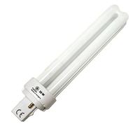 GE Lighting CFL 26W, Plug in 2 Pin Double Biax Compact Fluorescent Replacement Bulb, Warm White
