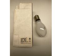 GE Lucalox 17598 100 W E40 Elliptical HID HPS Sodium Lamp Opal LU/400/D/40