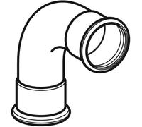 GE Mapress C-Steel Elbow 90° D54 Galvanized