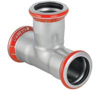 GE Mapress C-Steel T-Piece Equal D22-22-22