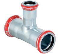GE Mapress C-Steel T-Piece Reduced D42-15-42 Galvanized