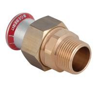 GE Mapress C-Steel Transition Coupling With Female Thread D15-R1/2 Galvanized